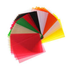 50pcs 15x10cm Coloured Translucent Tracing Papers for DIY Cardmaking