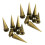 10pcs Copper Cone Screwback Stud Leather Craft Spike Rivets Bronze 3