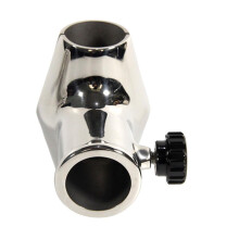 22-25mm 316 Stainless Steel Flag Pole Flagpole Holder Socket Base