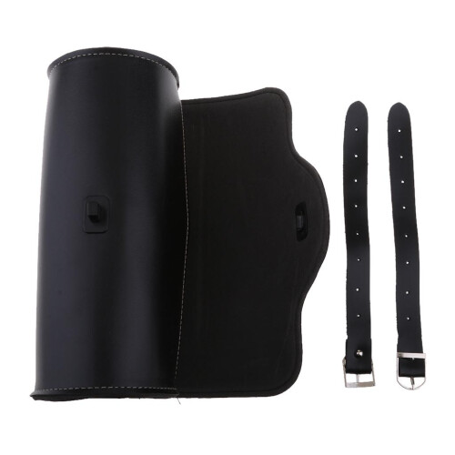 Motorcycle Storage Tool Pouch Roll Barrel Bag for Chopper Bobber Cruis 1
