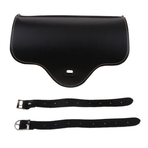 Motorcycle Storage Tool Pouch Roll Barrel Bag for Chopper Bobber Cruis 2