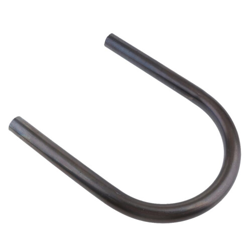 175mm Motorcycle Seat Frame Hoop Loop End Flat for Cafe Racer Bobber 1