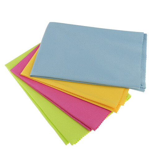 Large 4-Pack Microfiber Cleaning Cloth Camera Lens Eye Glasses Screen