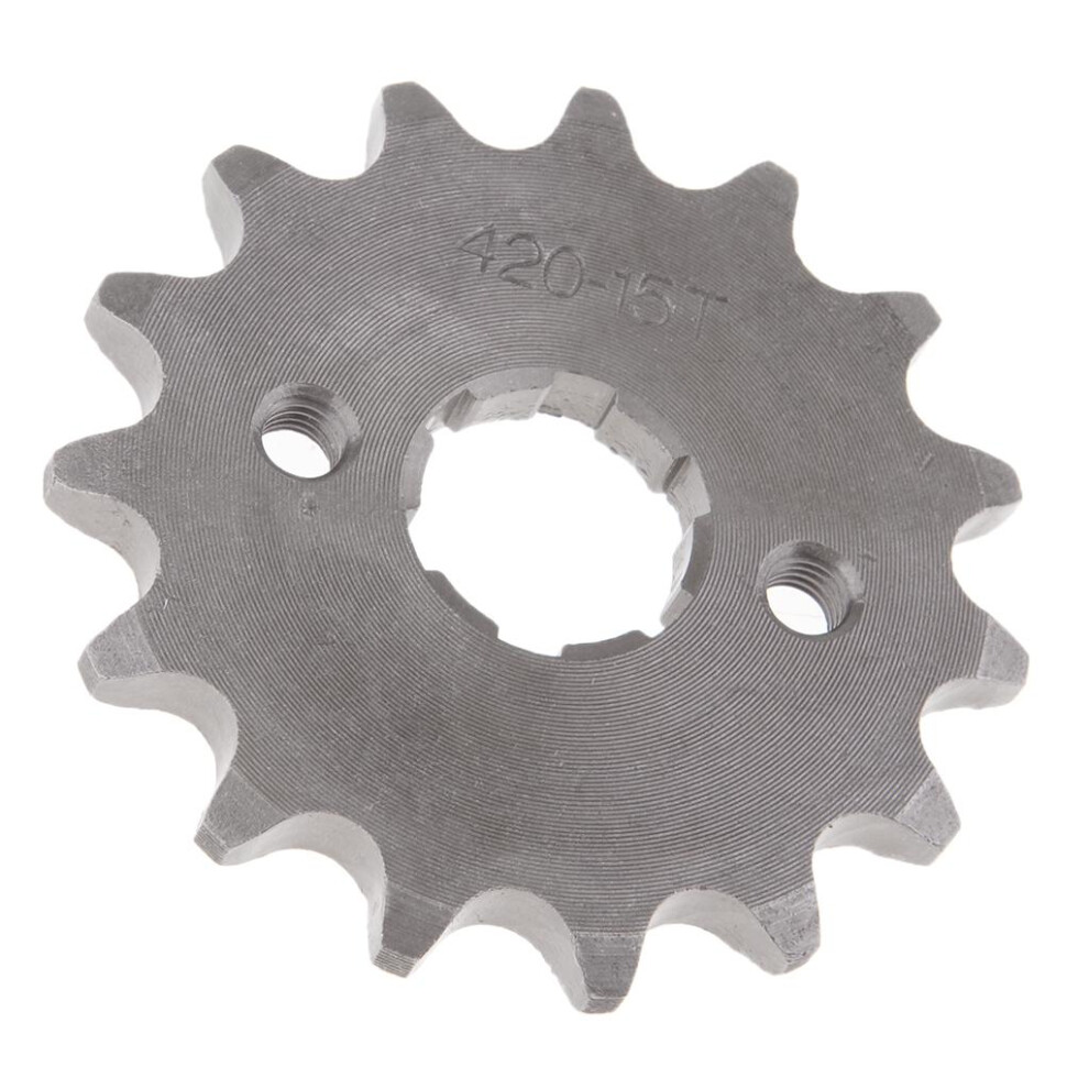 15T 15 Teeth Front Sprocket For Yamaha Py80 Pw80 Jianshe Py80 Loncin P 6901423147249