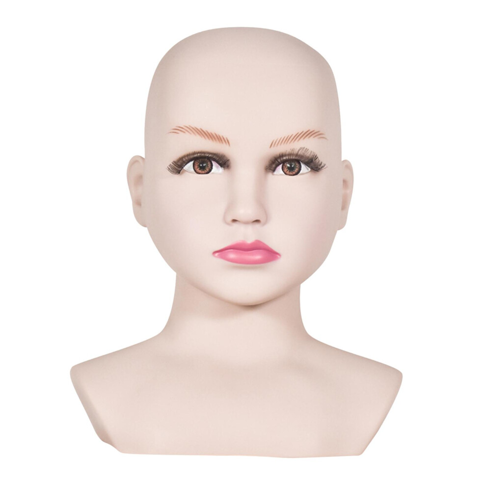 CHILD DISPLAY MANNEQUIN DUMMY HEAD FOR HATS, WIGS, JEWELRY, SCARFS DIS