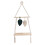 Macrame Hanging Shelf Photos Display Shelving Wood Floating Storage Ra 2