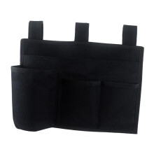 Bedside Storage Bag Bedside Caddy Hanging Bag Holder for Cables Magazi