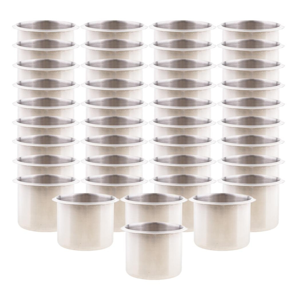 40X Stainless Steel Recessed Cup Drink Holder For Marine Boat Rv Campe 6901423153981
