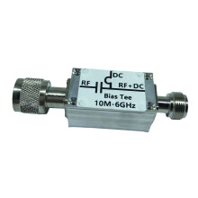 Bias Tee10MHz-6GHz Broadband Radio Frequency Microwave Coaxial Bias