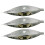 3Pcs Silver Metal Tatting Shuttle Weaving Tool For LaceMaking Handmade 3