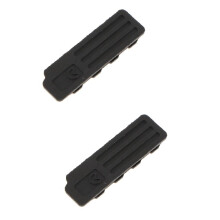 2pcs Bottom Rubber Cover Interface Cap Lid Socket Skin for Nikon D800