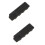 2pcs Bottom Rubber Cover Interface Cap Lid Socket Skin for Nikon D800 1