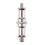 1/4-Inch and 3/8-Inch Spigot Threaded Screw Adapter for Studio Light S 3