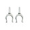 2xAluminum Oar Lock Oarlock Rowlock Side Mount 1