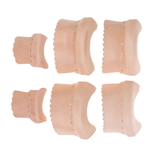 6Pcs Artificial Leather Pool Snooker Billiards Table Pockets Sets Acce