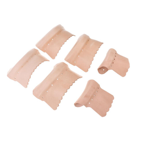 6Pcs Artificial Leather Pool Snooker Billiards Table Pockets Sets Acce 1
