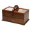 Sewing Basket Wood Cantilever Sew Kit Boxes Storage Organizer Case Tab 1