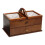 Sewing Basket Wood Cantilever Sew Kit Boxes Storage Organizer Case Tab 2