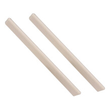 2 Pcs Plastic Classical Guitar Bridge Nut Replacement Parts 84x2.5x7.8