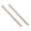2 Pcs Plastic Classical Guitar Bridge Nut Replacement Parts 84x2.5x7.8 1