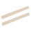 2 Pcs Plastic Classical Guitar Bridge Nut Replacement Parts 84x2.5x7.8 2