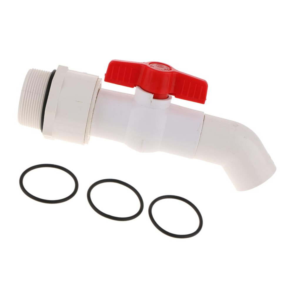 45 Degree Upvc Ton Barrel Replacement Outlet Tap For Oil Water 40Mm Ou 6901423163782