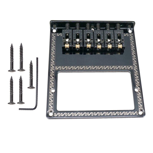 Roller Saddle Bridge Humbuckers Mount Accessory for TL Electric Guitar