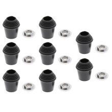 8 Pieces Bass Drum Legs Parts Floor Tom Legs Feet for Percussion Instr