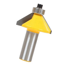 45 Degree Chamfer Router Bit 1/2 Inch Shank Wood Milling Cutter Power