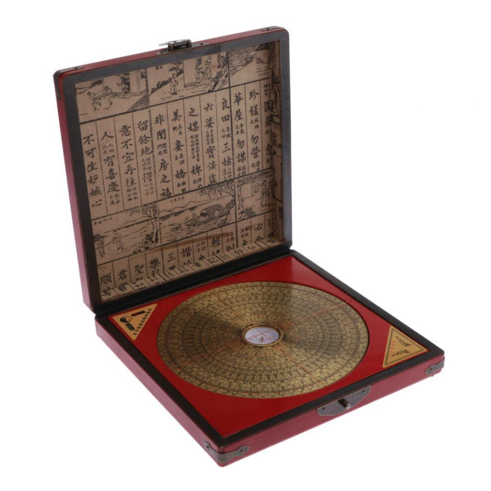 Professional Geomantic Chinese Compass Fengshui Tool Collectables-image-OPC-PPHVR9R-NEW
