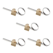 5X Trumpet Slide Finger Ring with Holder Trumpet Parts Accessories 75m