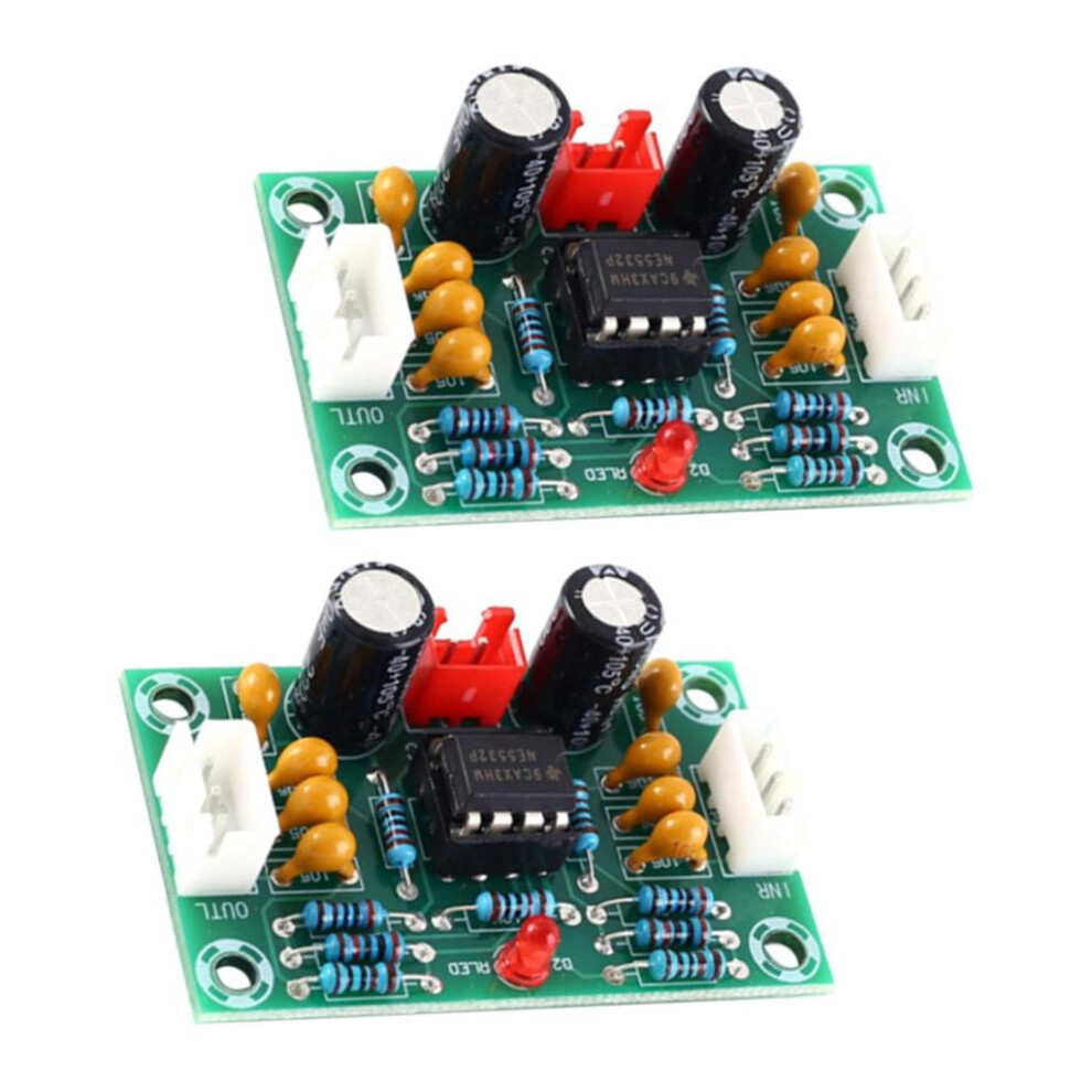 2 X Operational Op-Amp Audio Pre-Amplifier Module Ne5532 Preamp Board 6901423148765