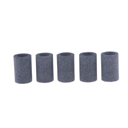 5Pcs Round Darts Tip Point Sharpener Stone Sharpening Stones Burrs Rem 1