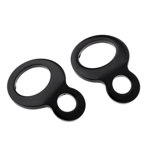 1Pair Tie Down Strap Rings Point Securing Set for Motorcycles Dirt Bik