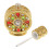 12ml Vintage Glass Empty Perfume Spray Bottle Atomizer Refillable Gold 3