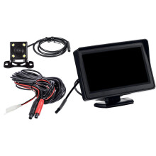 Car 4LED Reverse Camera with HD LCD 5" Monitor Kit 170 View Angle