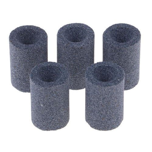 5Pcs Round Darts Tip Point Sharpener Stone Sharpening Stones Burrs Rem 2