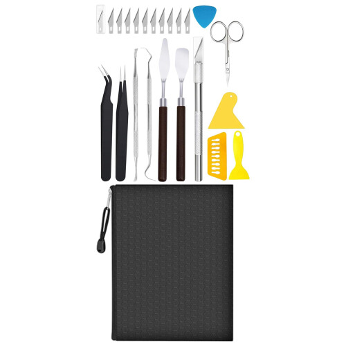 23Pcs Handmade Tools DIY Kit Silhouettes Precision Cutting Cameos Hobb