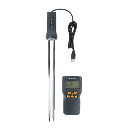 Digital Grain  Rice Corn Moisture Temperature Meter Tester with LCD Di 1