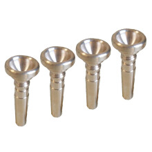 4 Pieces Youth Trumpet Mouth Bugle Mouthpiece for Trumpet Replacement