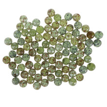 90Pcs 16mm Green Clear Glass Marbles Kids Game Toy Vase Fish Tank Deco