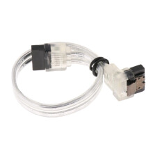SATAIII Data Drive Cable with Locking Latch 150mm Straight to Right An