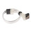 SATAIII Data Drive Cable with Locking Latch 150mm Straight to Right An 1