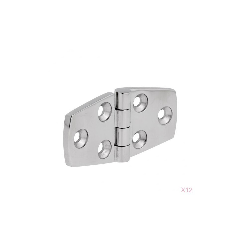 12Pcs 316 Stainless Steel Casting Hinge Door Hinge For Boat Yacht Rv 7 6901423160712