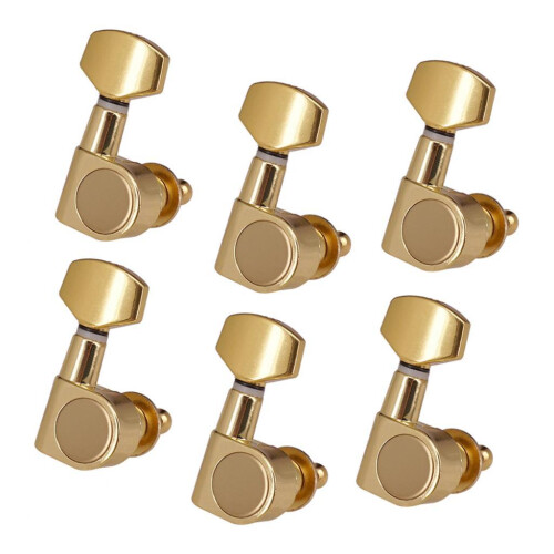 6 Pieces Electric Guitar String Button Tuning Key Tuner Pegs Closed Kn