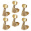6 Pieces Electric Guitar String Button Tuning Key Tuner Pegs Closed Kn 2