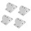 4Pcs Marine Boat Hand Rail Fitting 90 Degree Rectangle Base for 1" 25m 3