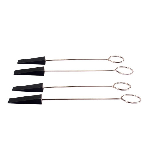 4 Pieces Piano Rubber Tuning Mutes with Handle Piano Tuning Tools 1