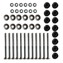 12 Pieces Trampoline Enclosure Pole Gap Spacers Safety Enclosure Repla