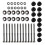 12 Pieces Trampoline Enclosure Pole Gap Spacers Safety Enclosure Repla 1